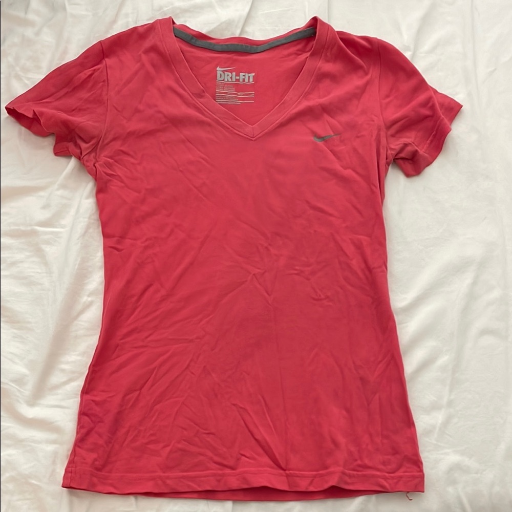 Nike Women's Dri-FIT Pink Top
